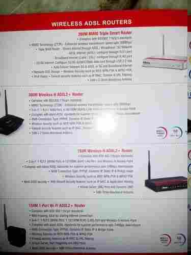 Wireless ADSL Routers