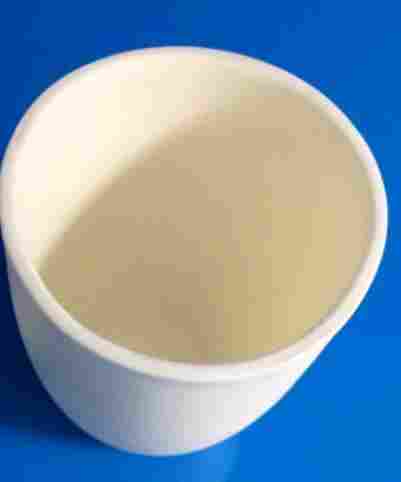 High Al2O3 Cup Shaped Cylindrical Alumina Ceramic Crucible