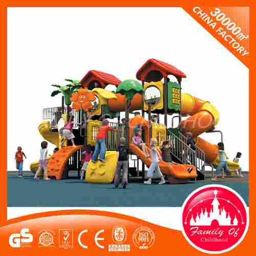 Commercial Children Outdoor Playground Big Slides