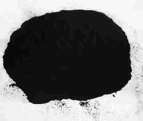 Black carban powder