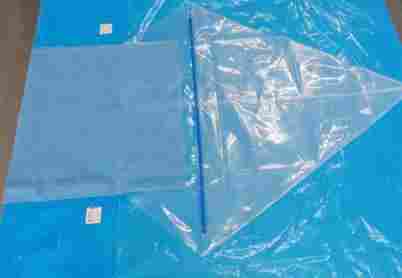 Hospital Used Pe Disposable Surgical Hip Drape With Sterile Pouch