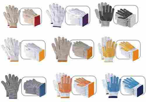 PVC Dotted Gloves For Safety Work