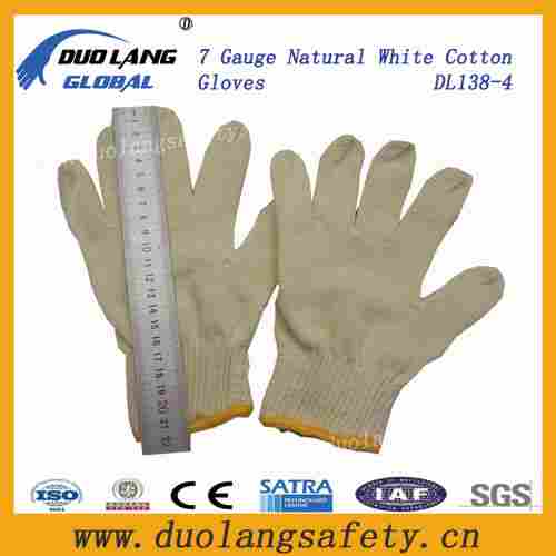 Industrial PVC Nylon Safety Knitted Hand Work Gloves