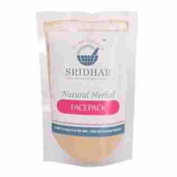 Sridhar Natural Herbal Facepack Powder 50 Grams Pack of 1