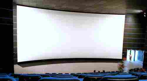 Auditorium Curved Projection Screen