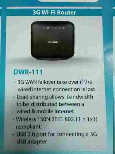 3G Wi-Fi Router