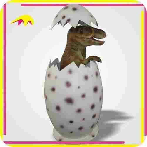 Attractive Artificial Fiberglass Dinosaur Egg