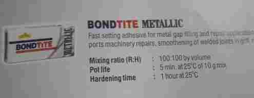 Bondtite Metallic Adhesive