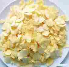 Dehydrated Garlic Flakes Without Root