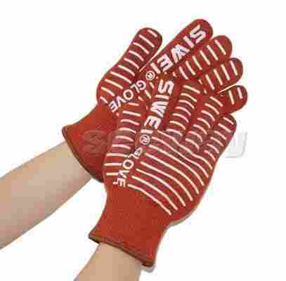 Seeway Heat Resistant Silicon Gloves Cotton Lining