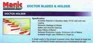 Doctor Blade Holder