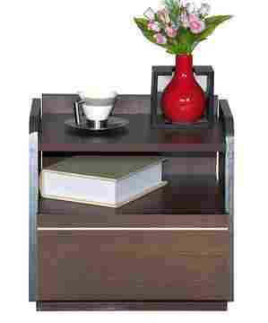 Stylespa Gush Bedside Table Honey Brown Finish
