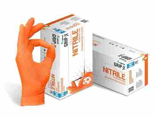 Grip X Nitrile Powder Free Gloves