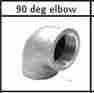 Stainless Steel 90 Degree Pipe Elbow