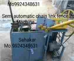 Semi Automatic Chain Link Fence Machine