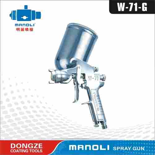W-71-G Gravity Feed Type Conventional Manual Spray Gun With High Atomization Technology