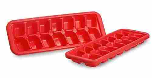Red Colour Cool Ice Cube Tray Set