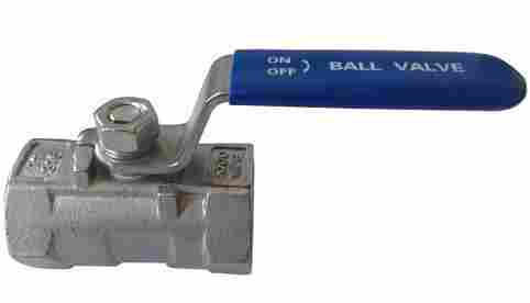 SS 304 One Pc Ball Valve