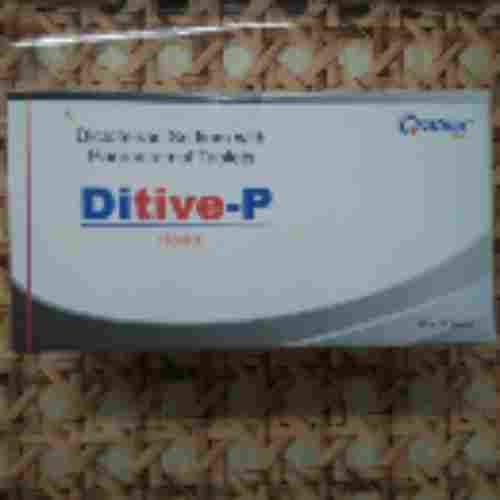 Ditive-P Diclofenac Sodium With Paracetamol Tablet