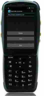 Touch Screen Handheld Pda Barcode Scanner