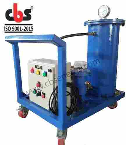 Filtration System for Solid Removal From Hydraulic Oil