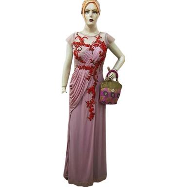 Ivory Ladies Evening Gown