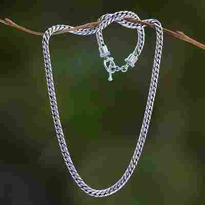 Silver Chains for Boys