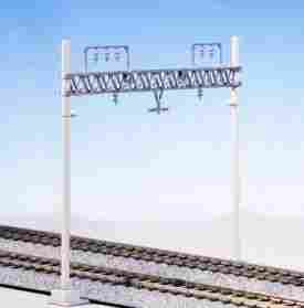 Double Track Model Train Catenary Poles