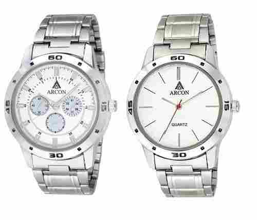 Arcon Chronograph Style Wrist Watch Combo