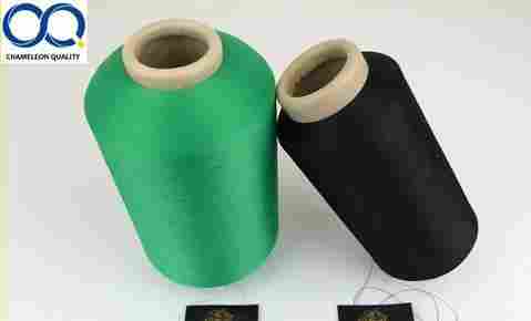 100% Polyester Bright DTY 90D/36F/120TPM Twisted Label Yarn