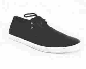 Black Suede Casual Sneakers