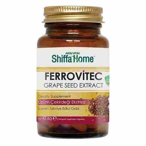 Ferrovitec Grape Seed Extract Capsules Vitamin Iron Supplement
