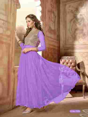 Fancy Designer Light Purple Anarkali Suits