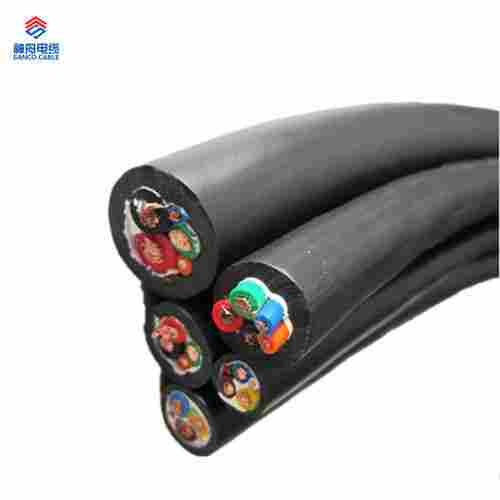 Multi-Core Rubber Insulation And Sheath Mobile Soft Cable