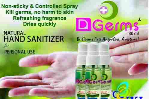 D Germ Natural Hand Sanitizer