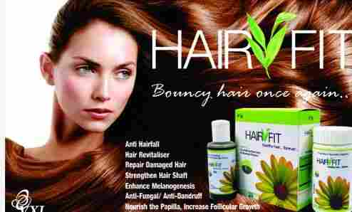 Hair Fit Anti Dandruff Hair Oil and Capsules Combo Pack