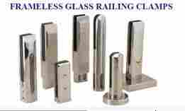 Frameless Glass Railing Clamps
