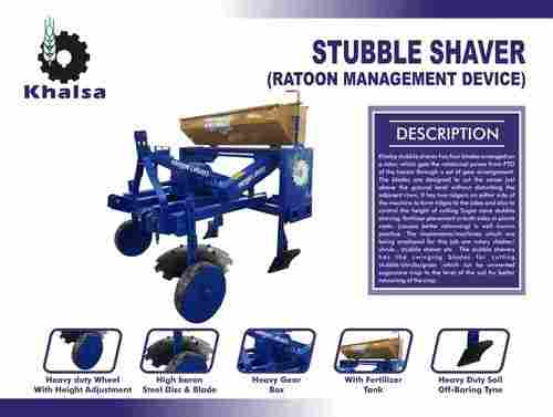 Sugarcane Stubble Shaver Machine