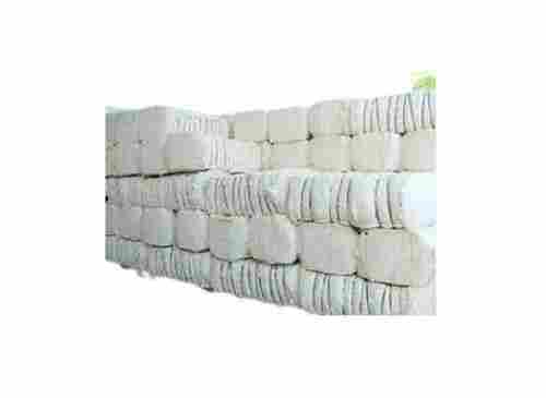 Anti Bacterial Moisture Resistant Lightweight Soft Organic White Cotton Bales