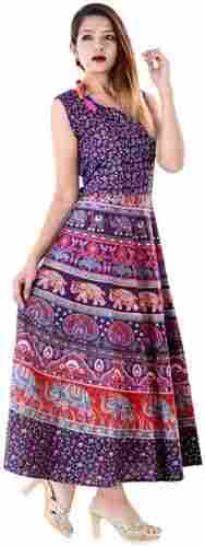 Women's Naaptol Maxi Purple Dress