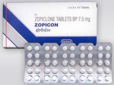 Zopiclone 7.5Mg Tablets Age Group: Adult
