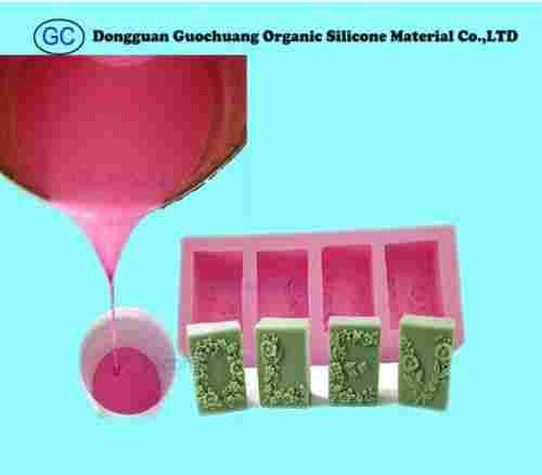 Rtv2 Liquid Silicone Rubber For Crystal Soap Silicone Mold