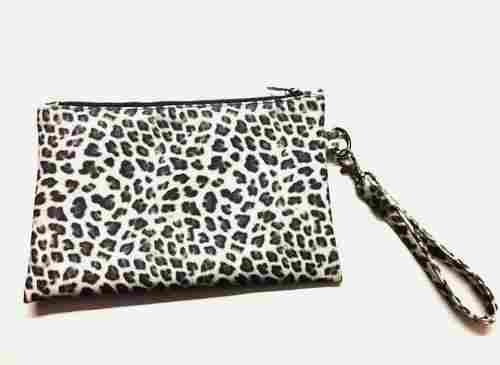 Leopard Leather Pouch
