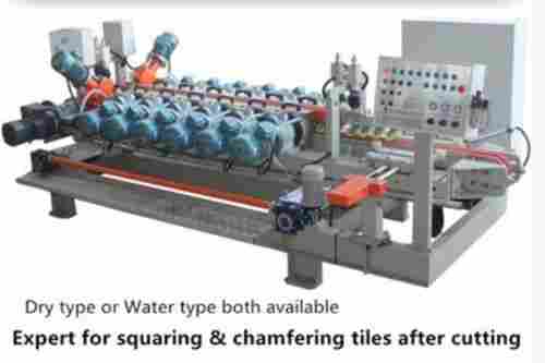 Double Sides Vitrified Tiles Squaring And Chamfering Machines
