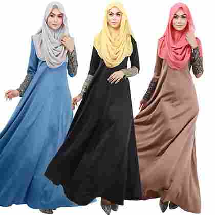 Classical Turky Islamic Dresses For Ladies Muslim Kuwait Dresses