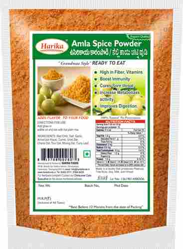 100% Natural and Pure Amla Spice Powder