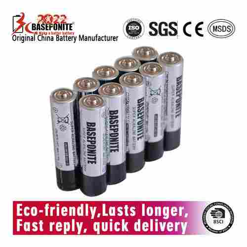 4 Count Baseponite Industrial EN92 Alkaline AAA 1.5v Batteries LR03