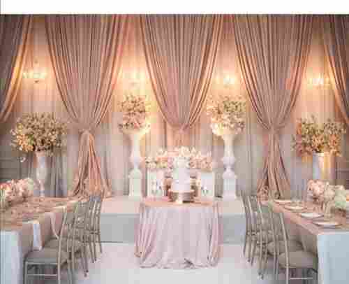 RK Pipe and Drape Wedding Backdrop