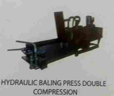 Double Compression Hydraulic Baling Press