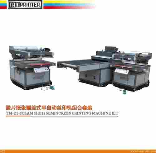 Automatic Roll to Roll Screen Printer with Tunnel Dryer